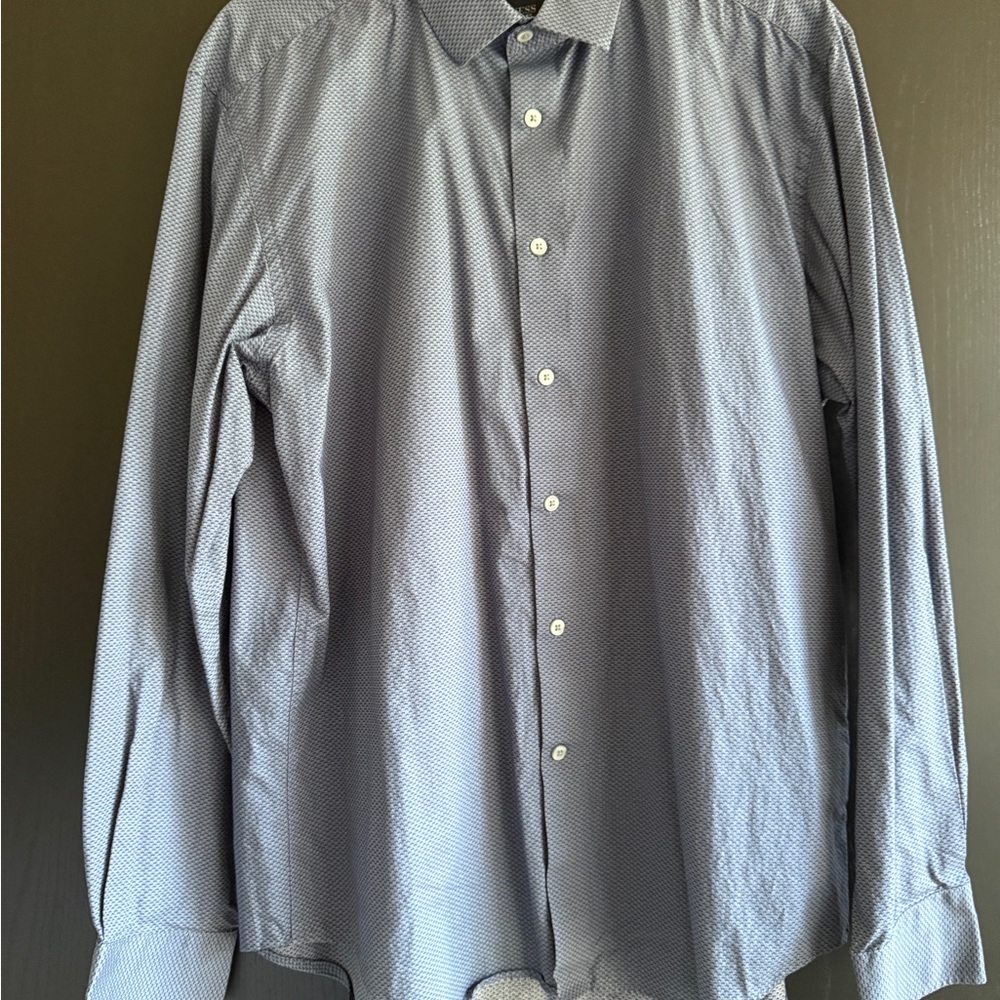 Kenneth Cole Men's Gray Dress Shirt